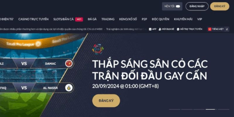 M88 với các ưu điểm